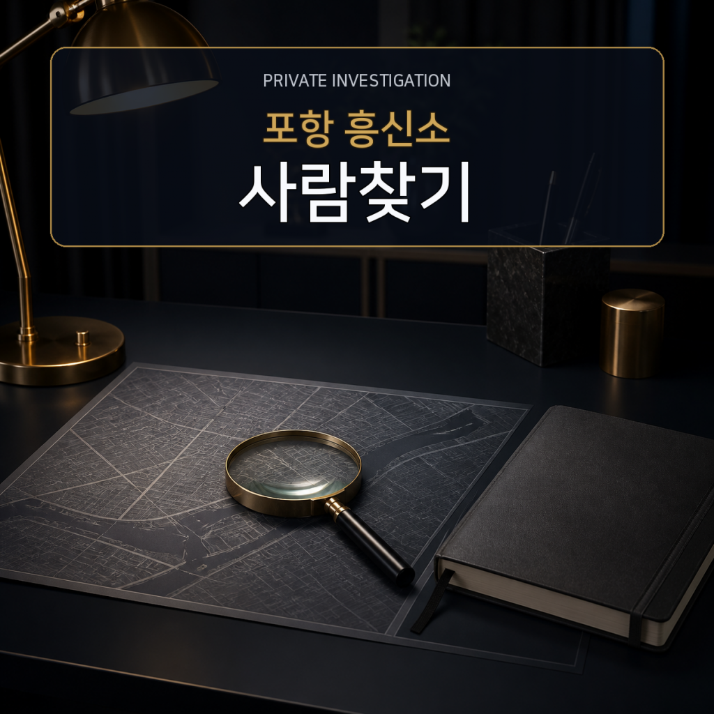 포항 사람찾기·소재파악 전문 흥신소