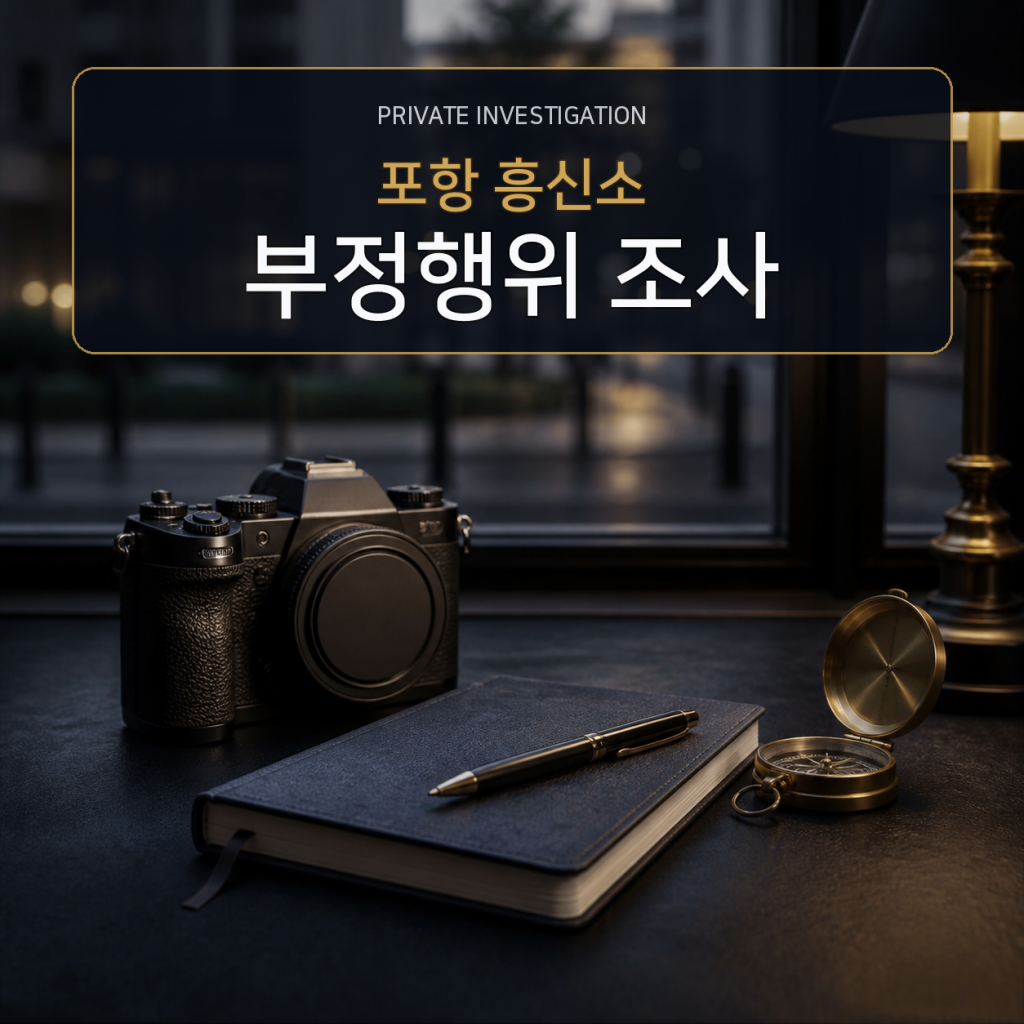 포항 부정행위 사실조사 전문 흥신소